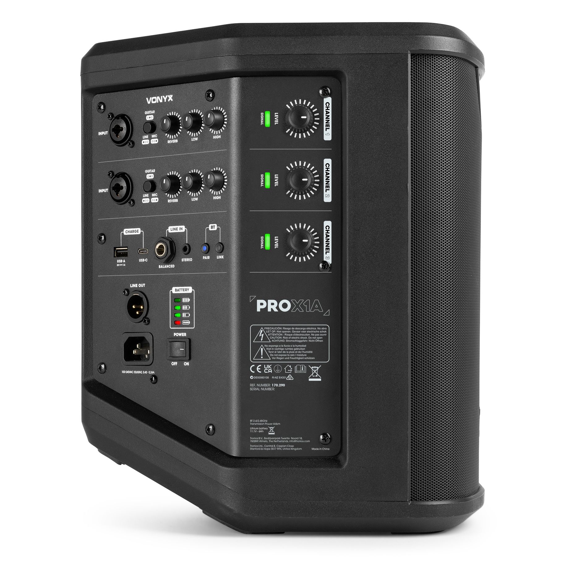 PRO X1A All-In-One Battery Powered Speaker