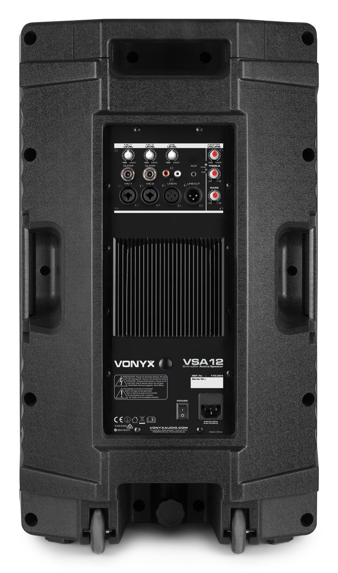 VSA12 Bi-Amplified Active Speaker 12" 800W