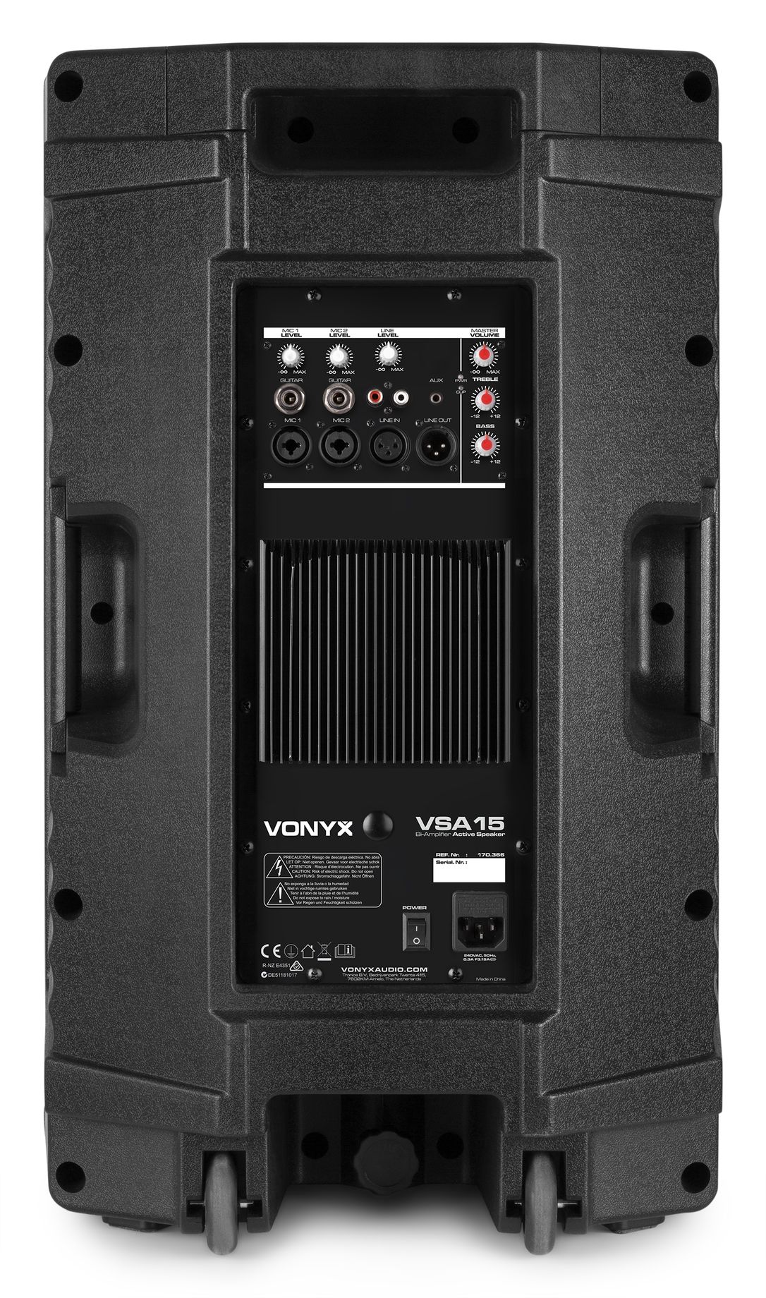 VSA15 Bi-Amplified Active Speaker 15" 1000W