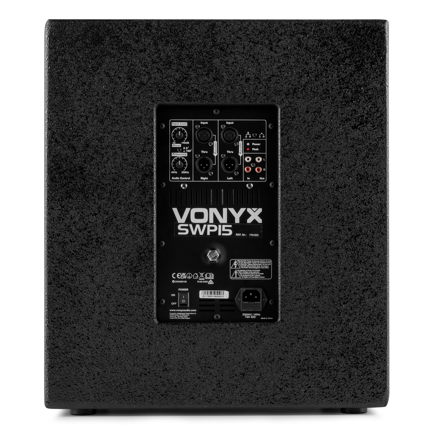 SWP15 PRO Active subwoofer 15" 800W