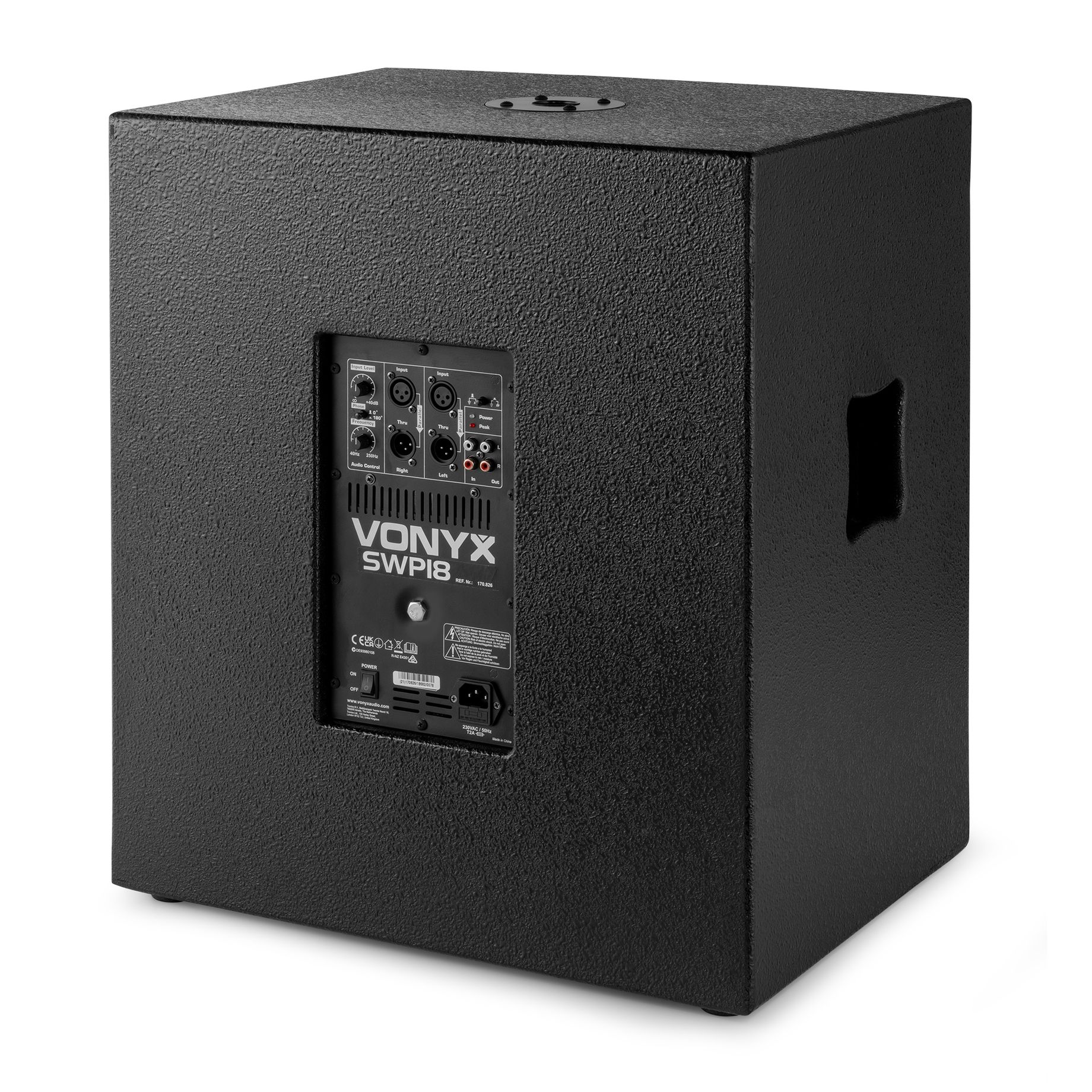 SWP18 PRO Active subwoofer 18" 1200W