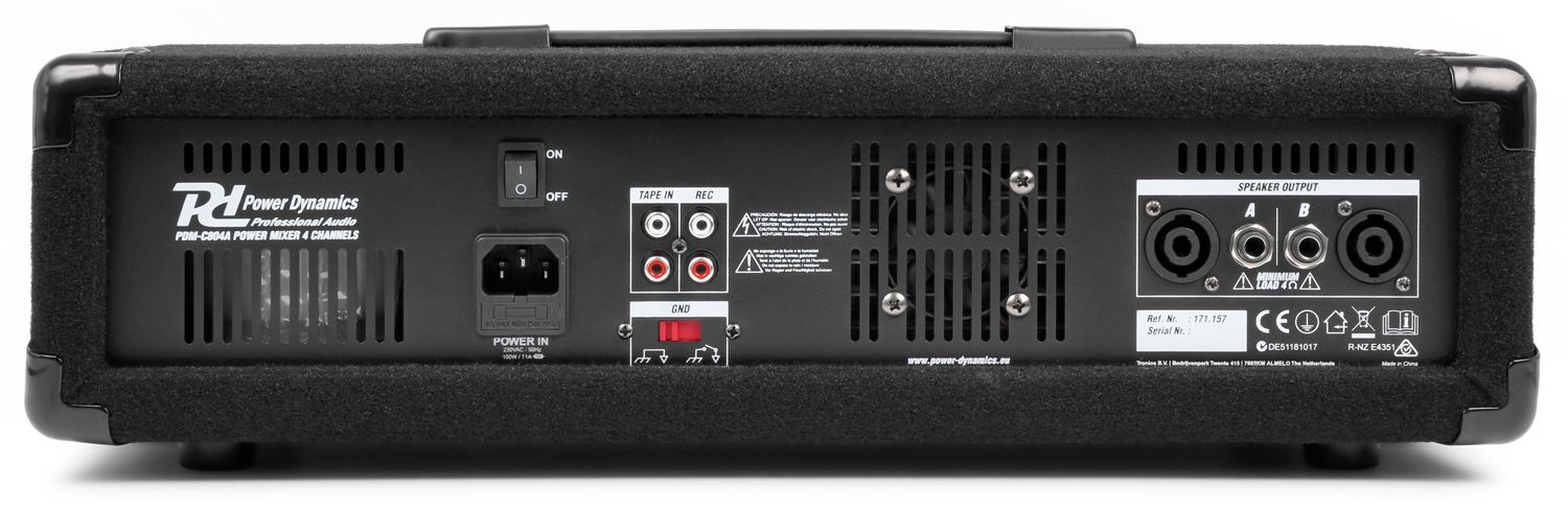 PDM-C405A 4-Channel Mixer with Amplifier