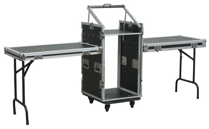 PD-F16U10T 19" Rackcase with Tables