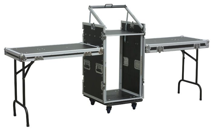PD-F16U10T 19" Rackcase with Tables