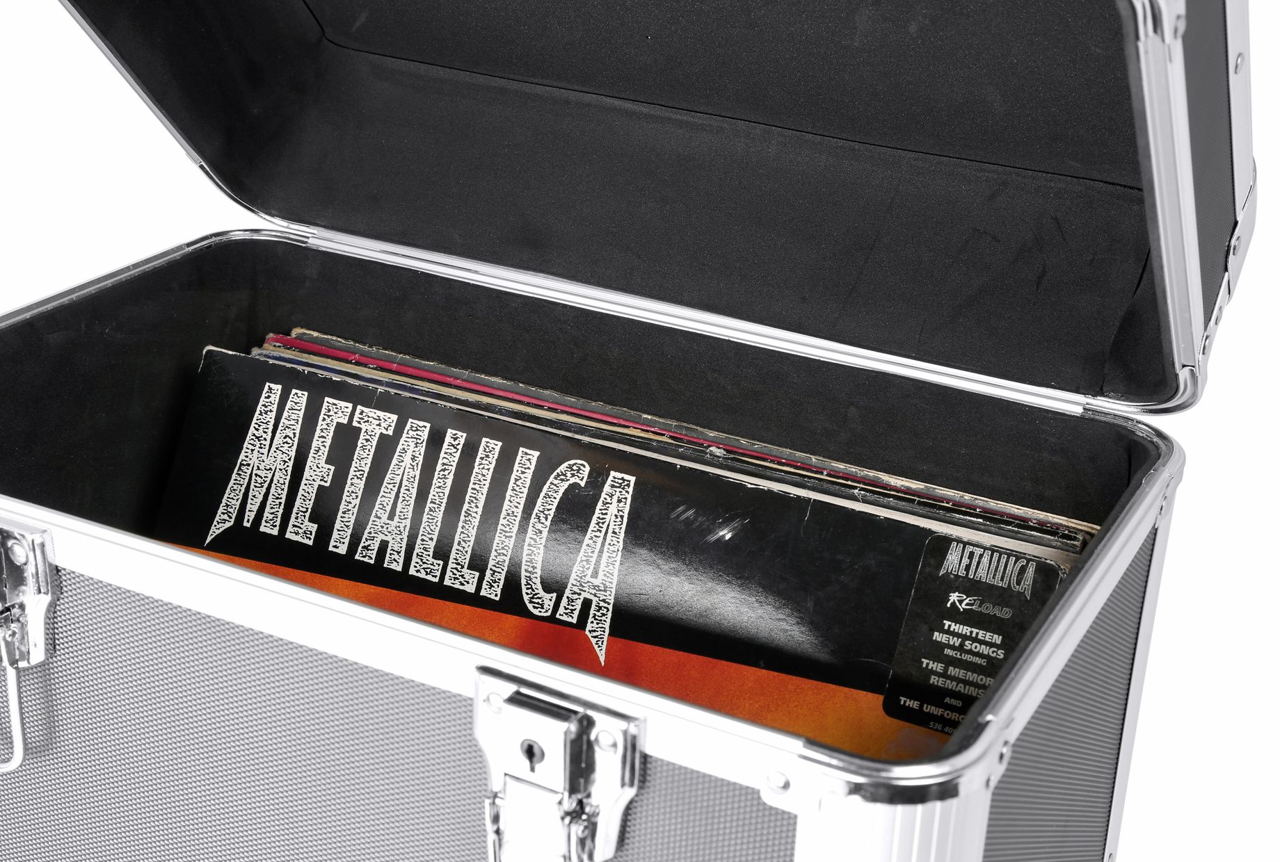 RC80 12" Vinyl Record Case Black