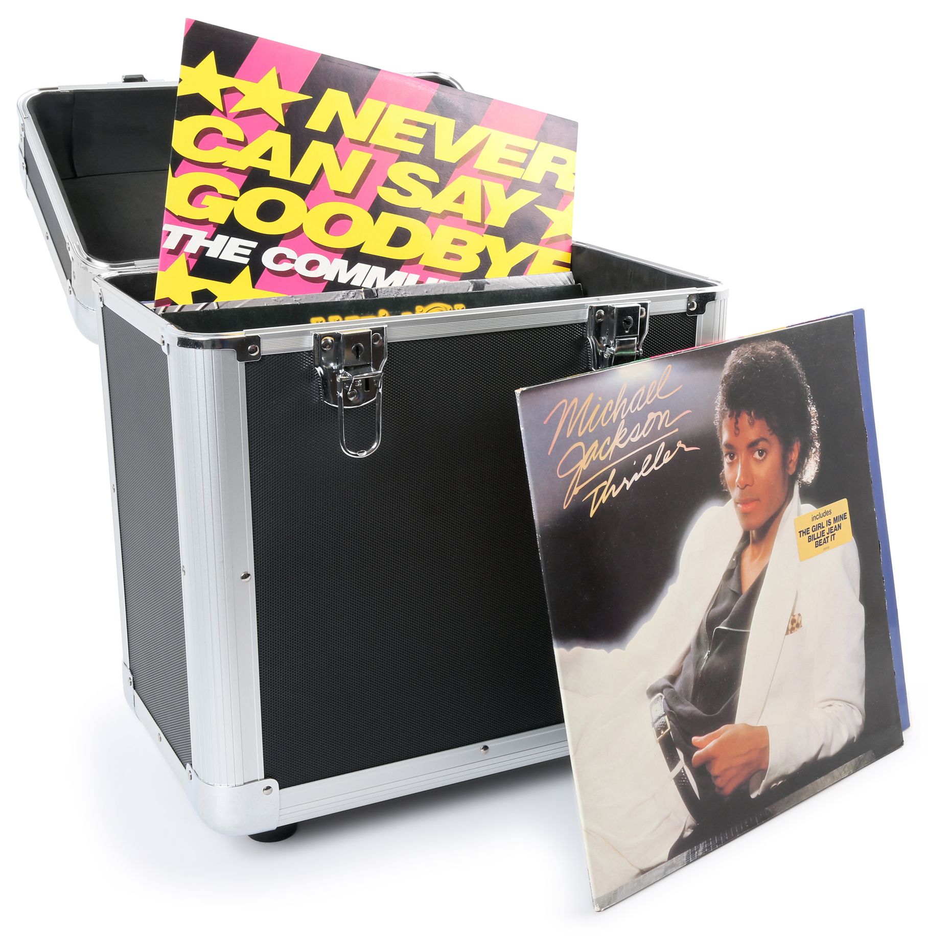 RC80 12" Vinyl Record Case Black