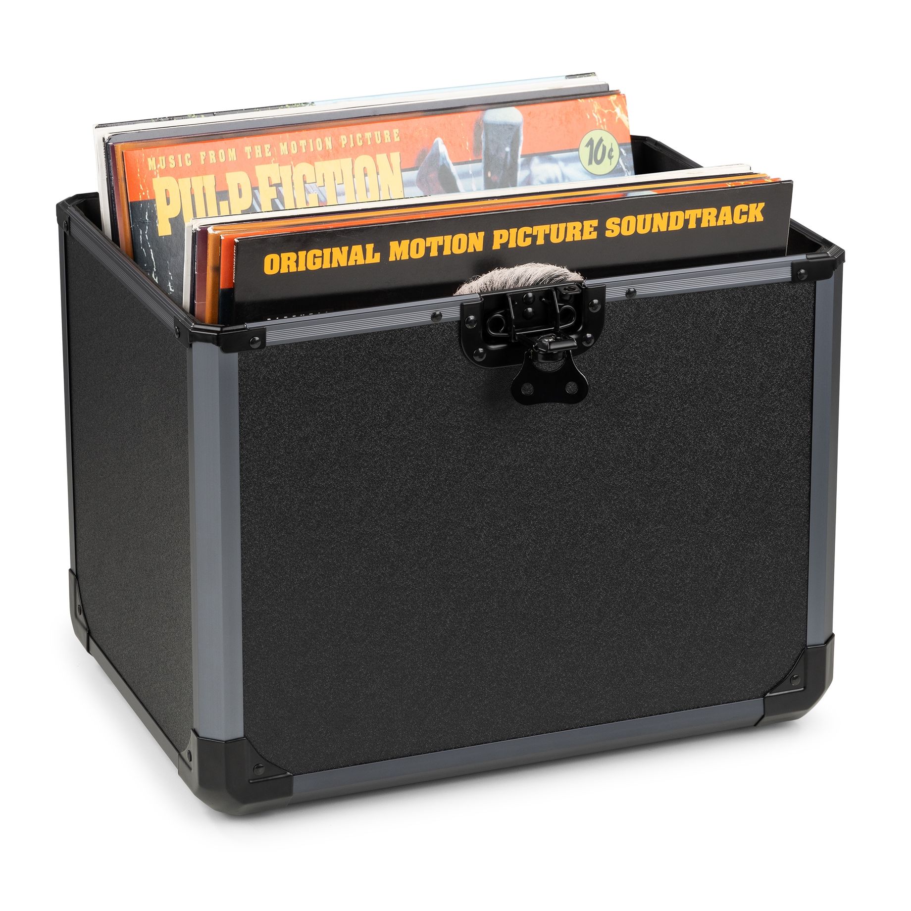 RC82 12" Vinyl Record Case Black
