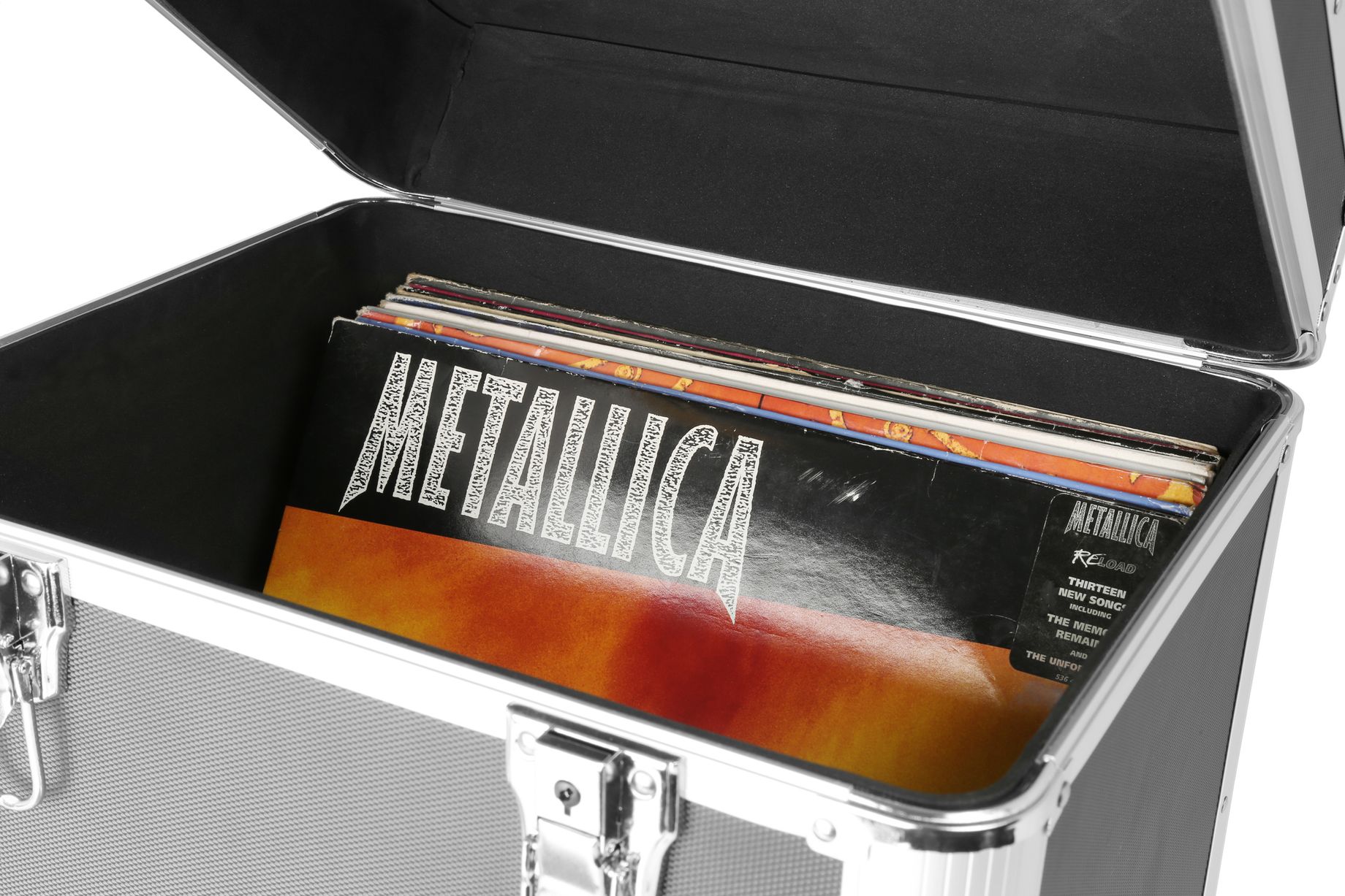 RC100 12" Vinyl Record Case Black