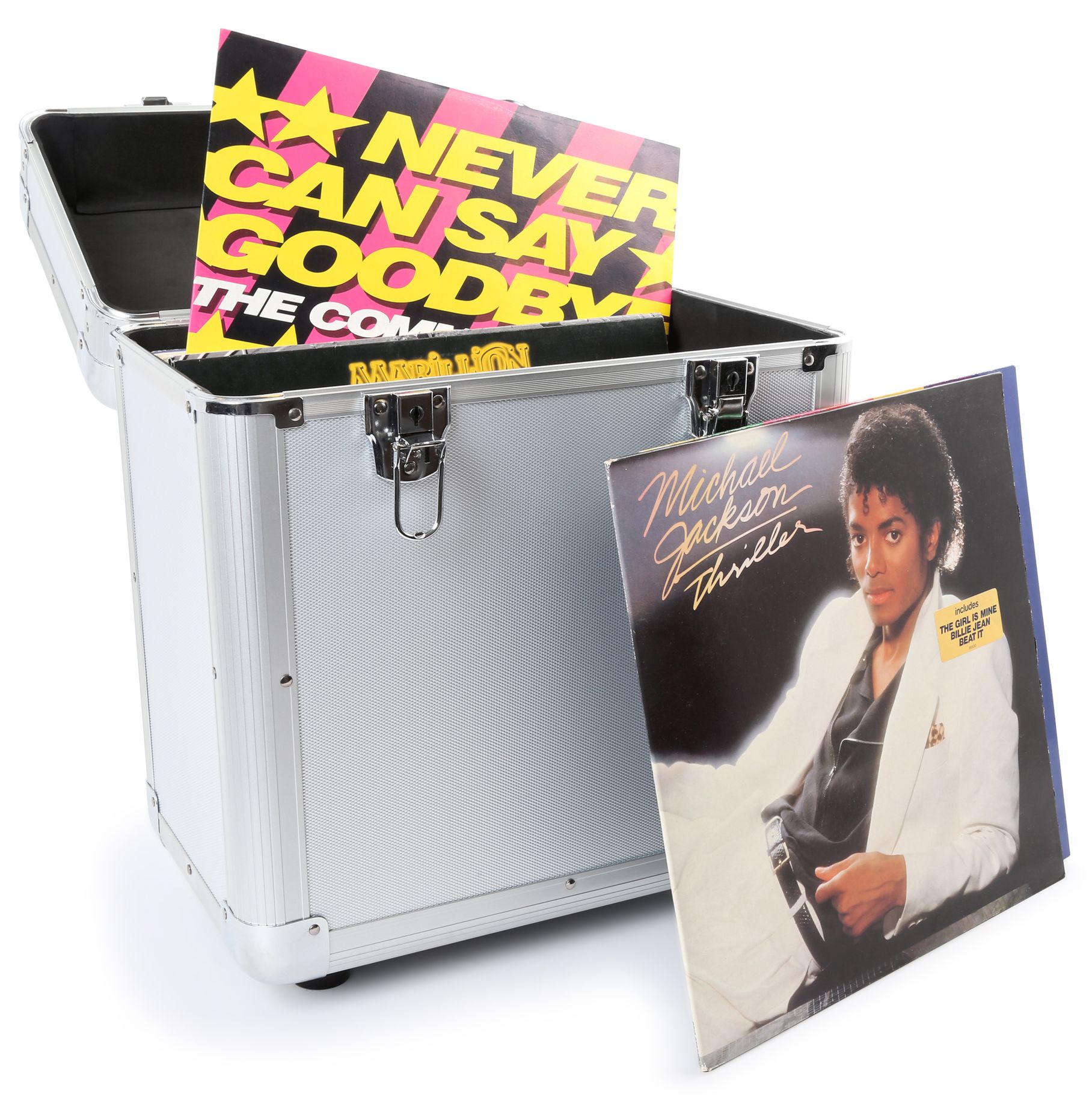 RC80 12" Vinyl Record Case Silver
