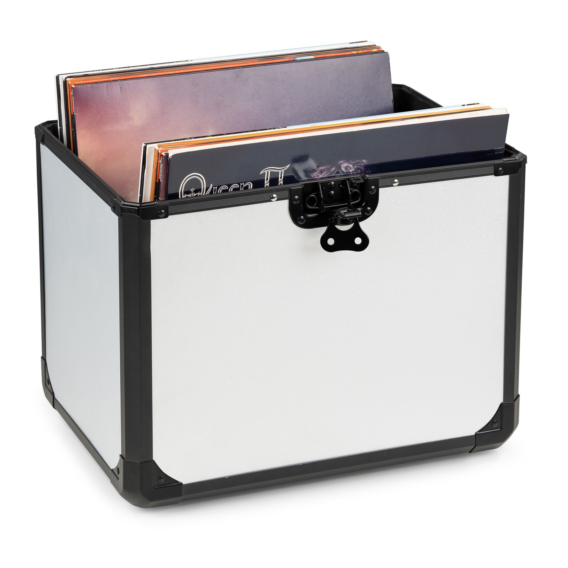 RC82 12" Vinyl Record Case Silver