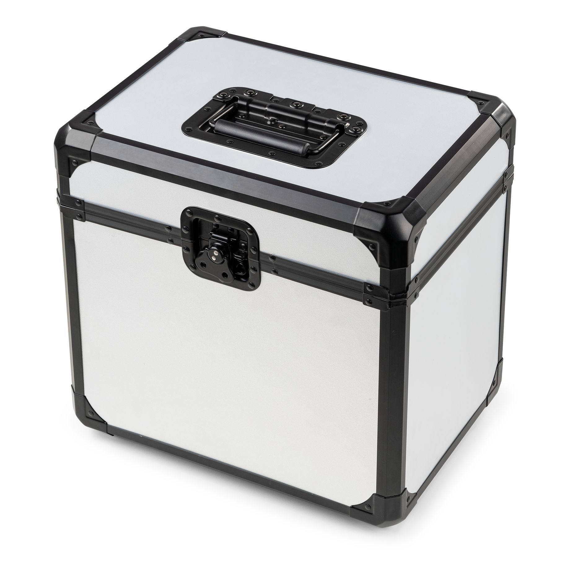 RC82 12" Vinyl Record Case Silver