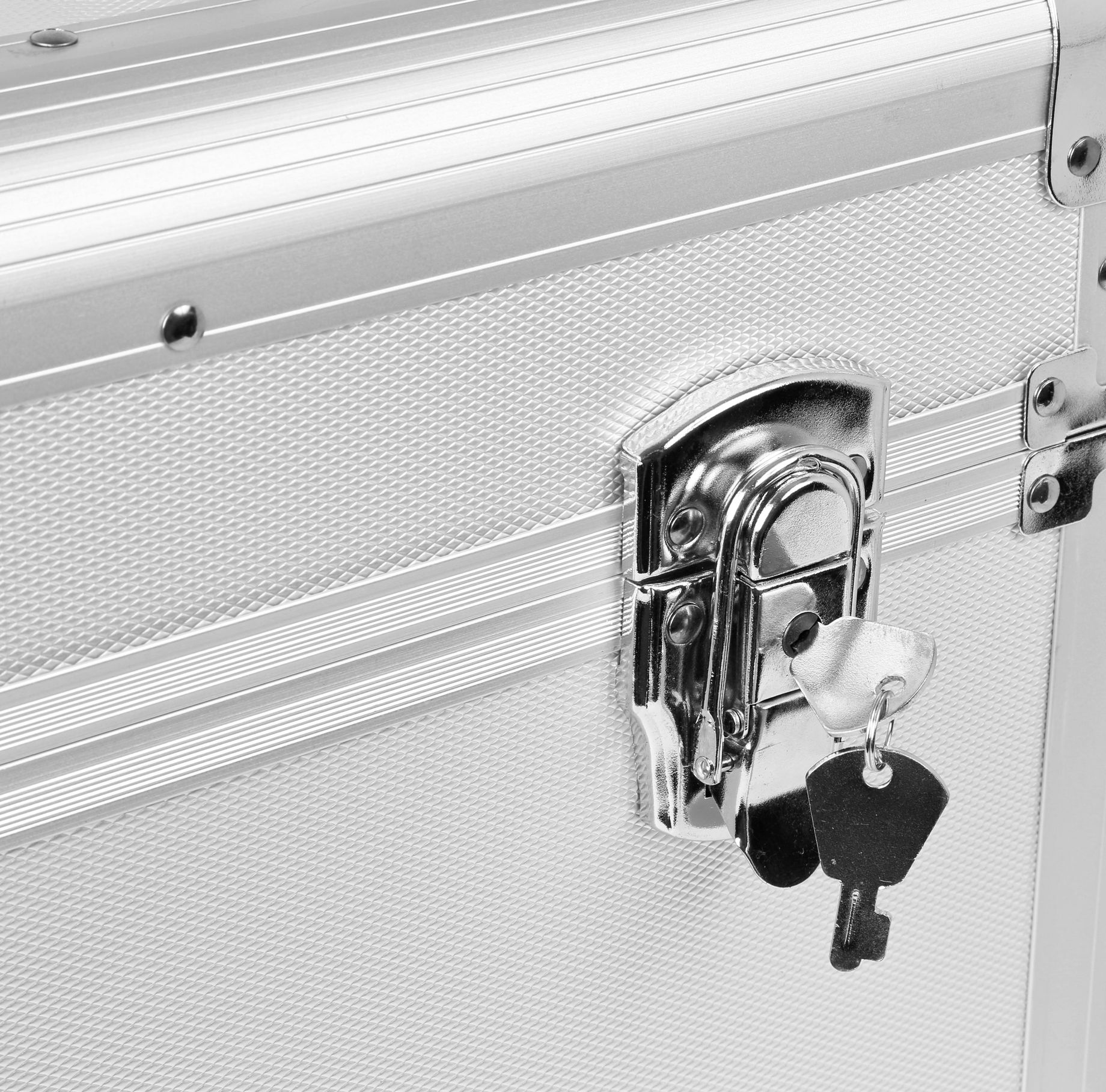 RC100 12" Vinyl Record Case Silver