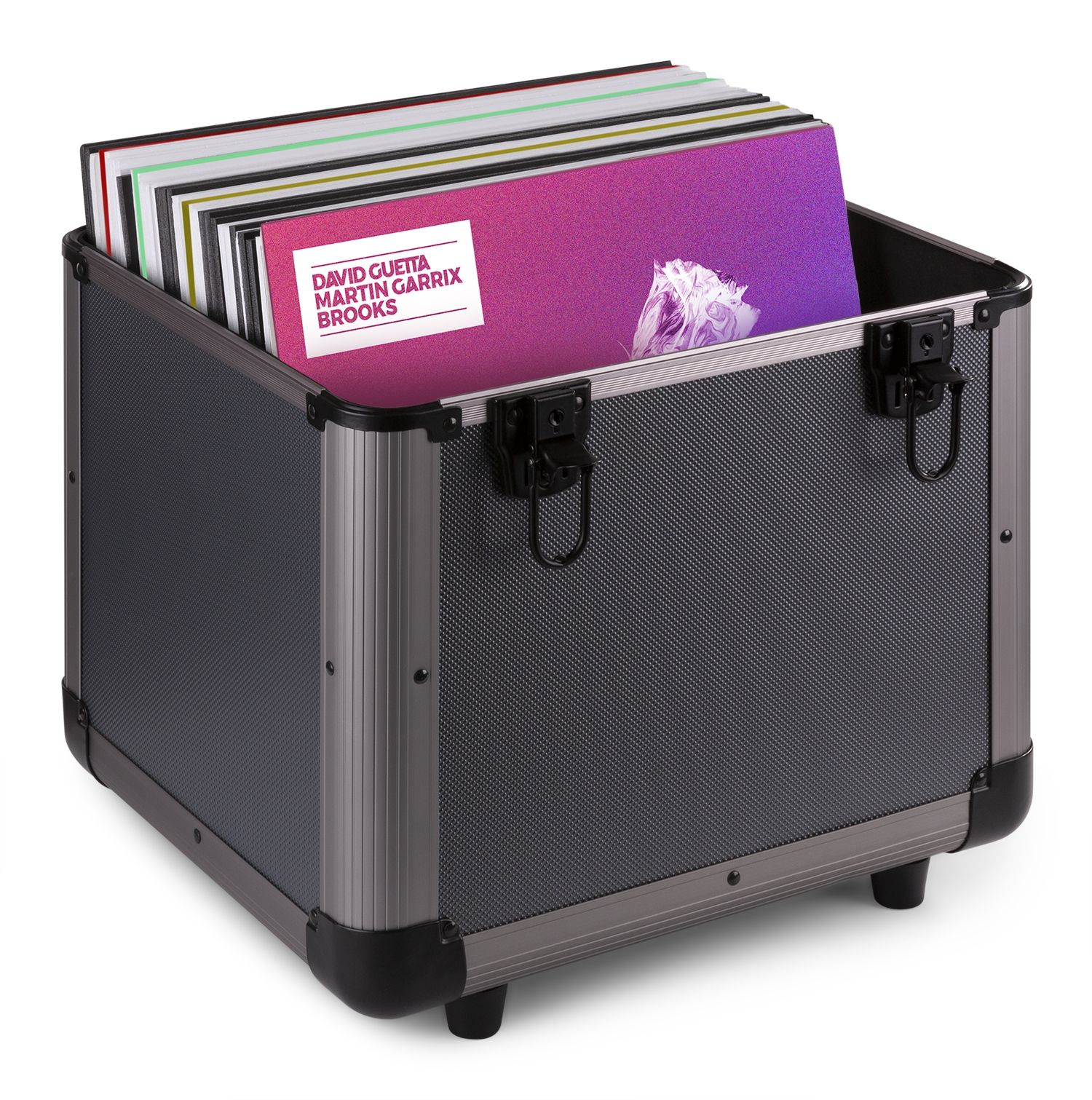 RC100 12" Vinyl Record Case Titanium