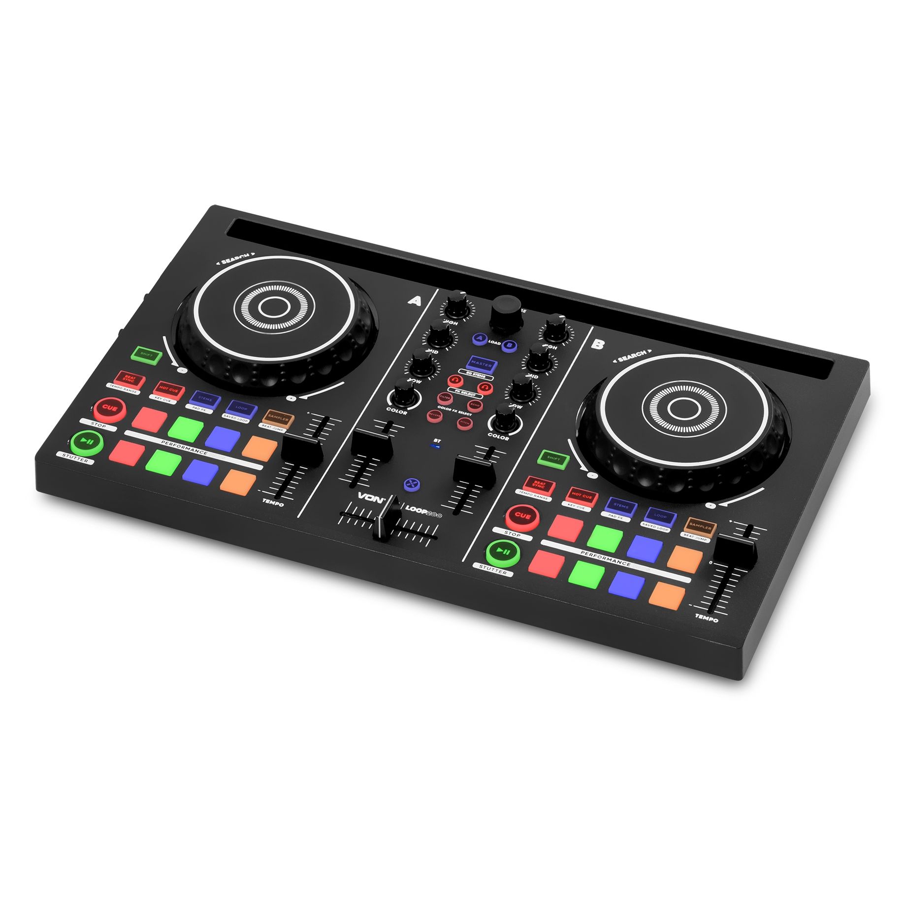 Loop200 Dual DJ Midi Controller Virtual DJ