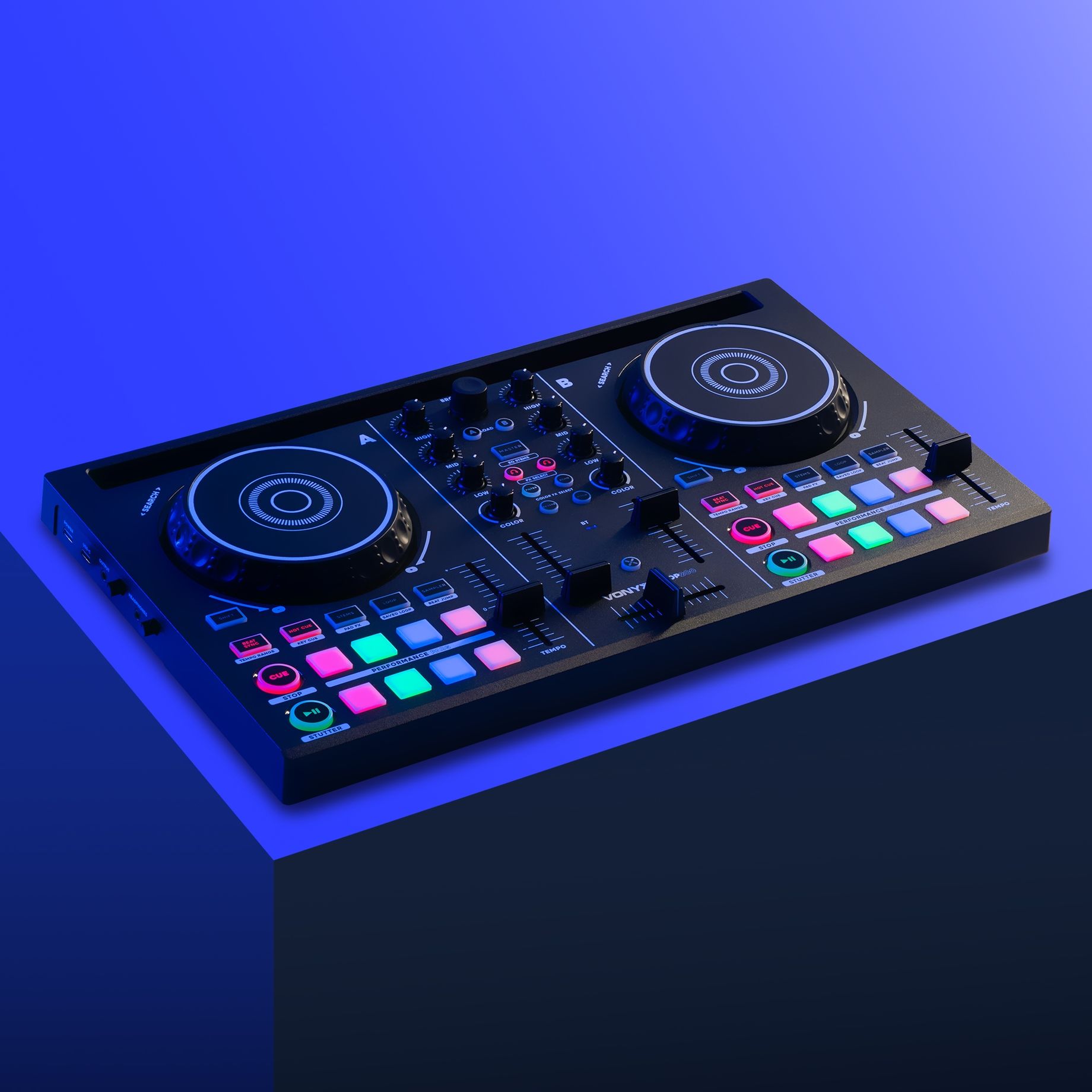 Loop200 Dual DJ Midi Controller Virtual DJ