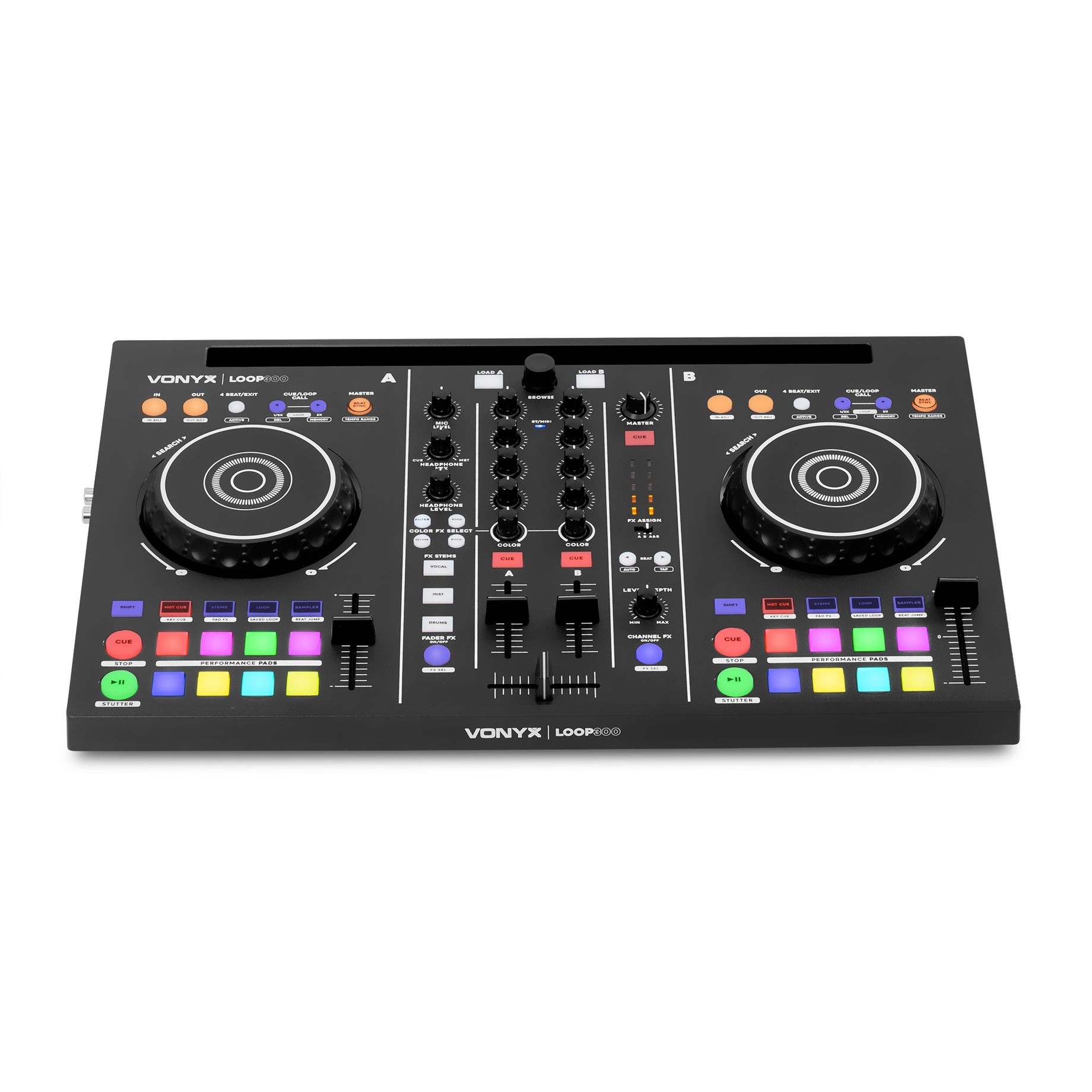 Loop300 Dual DJ Midi Controller Virtual DJ