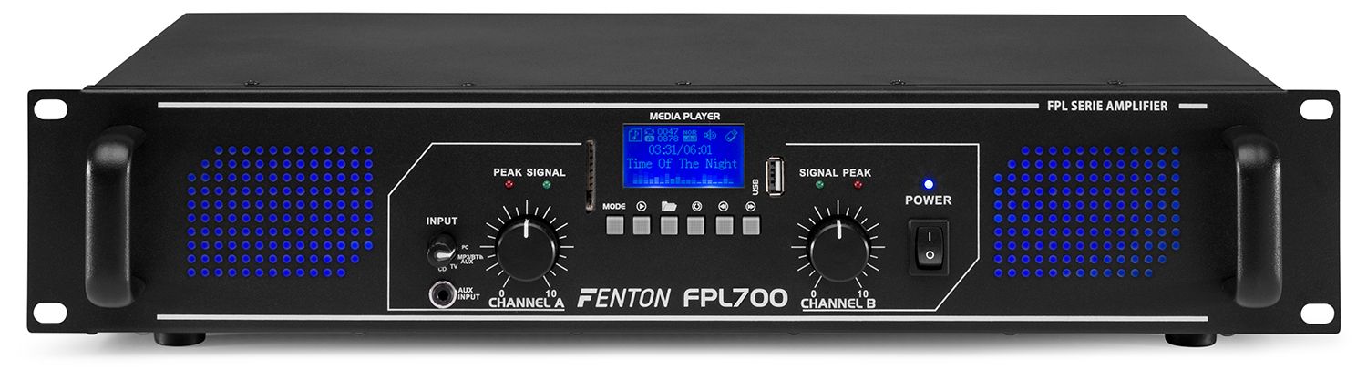 FPL700 Digital Amplifier Blue LED + EQ