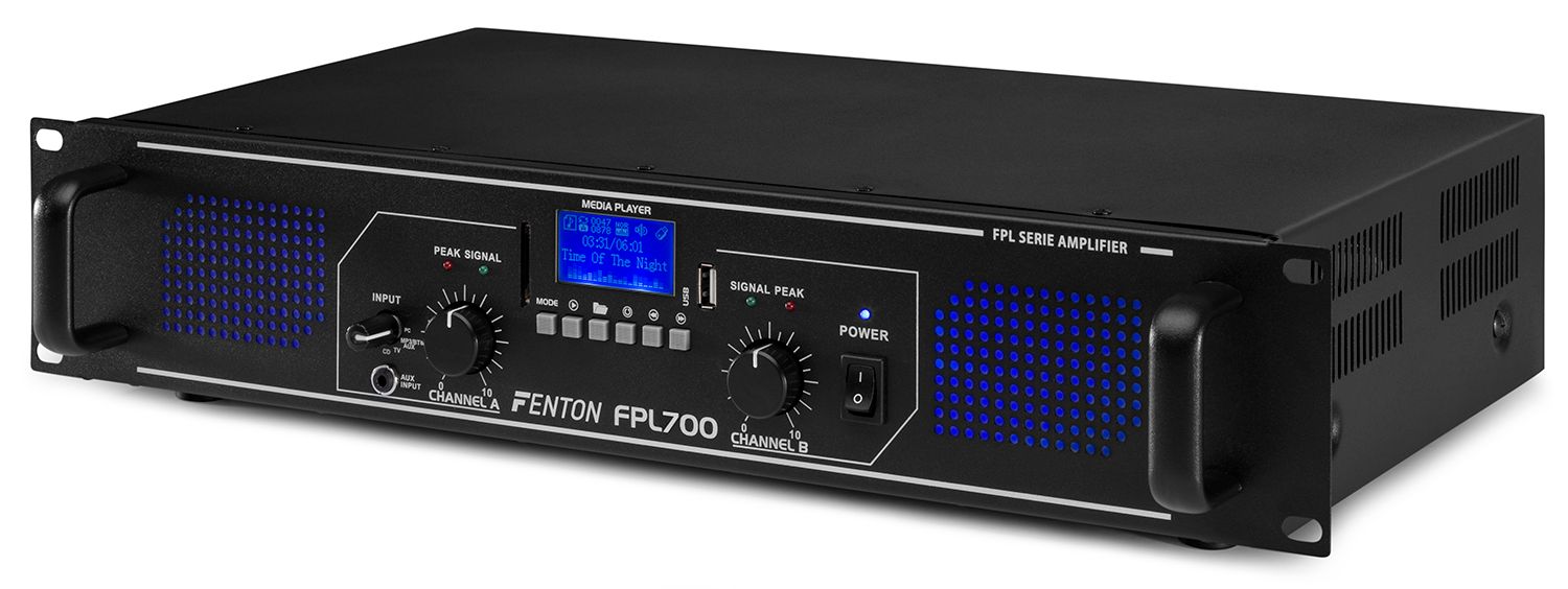 FPL700 Digital Amplifier Blue LED + EQ