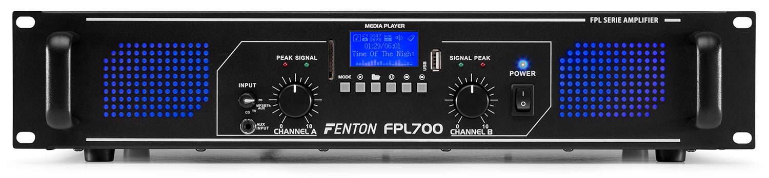 FPL700 Digital Amplifier Blue LED + EQ
