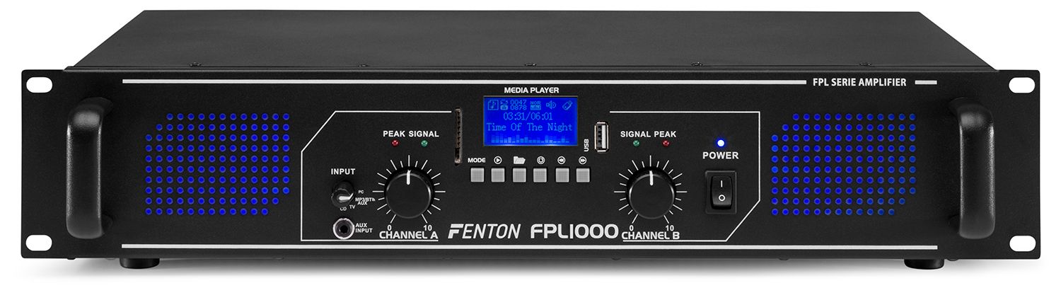 FPL1000 Digital Amplifier Blue LED + EQ
