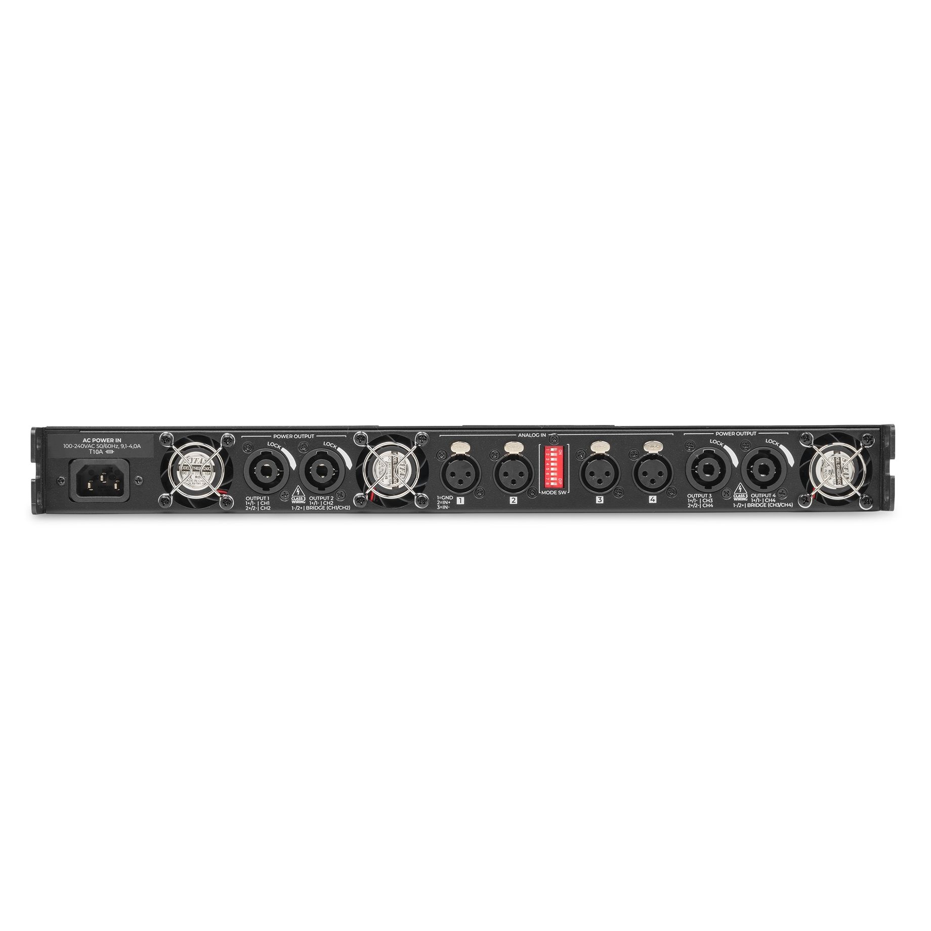 PDA-X3204 Professional Class-D Amplifier 4x 800W