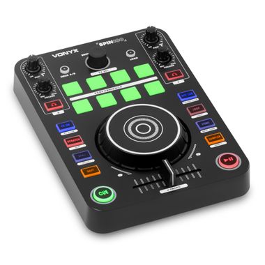 Spin100 DJ Midi Controller Virtual DJ