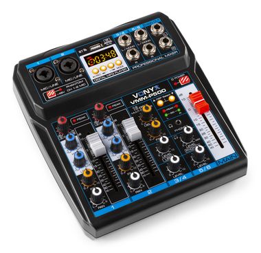 VMM-P500 4-Channel Music Mixer with DSP/USB and MP3/BT