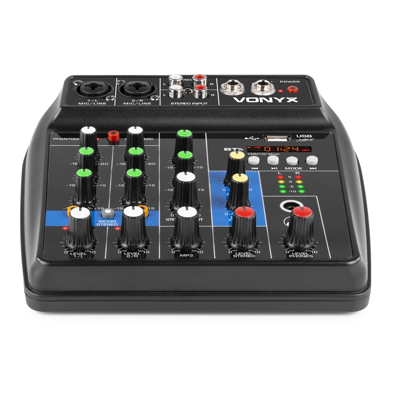 VMM100 Audio Mixer with USB/BT