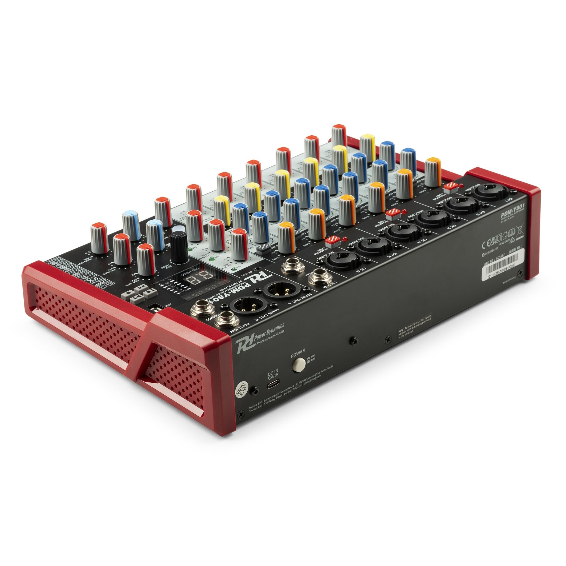 PDM-Y801 Studio Music Mixer 8-Ch