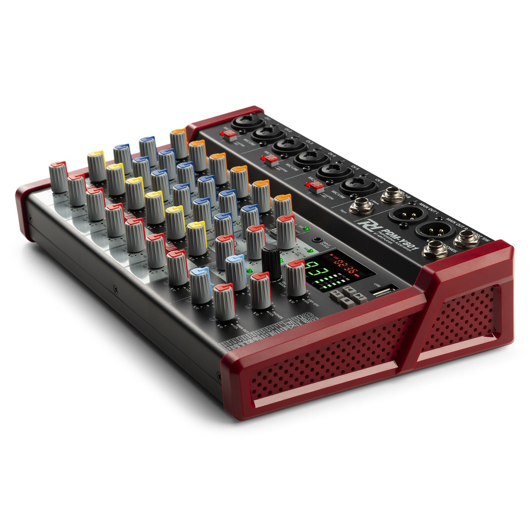 PDM-Y801 Studio Music Mixer 8-Ch