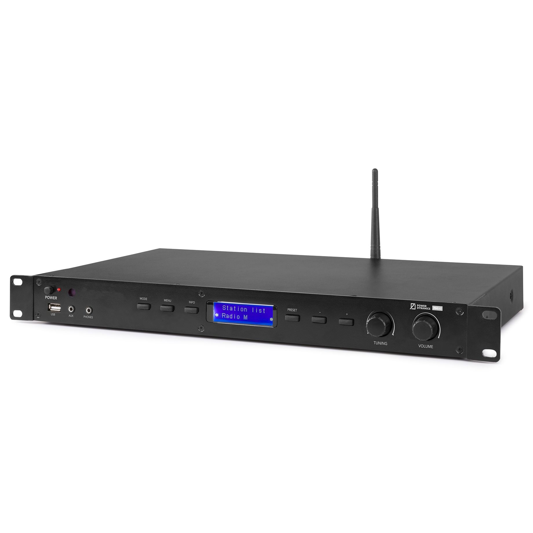 PDC40 DAB+ Tuner FM/USB/BT