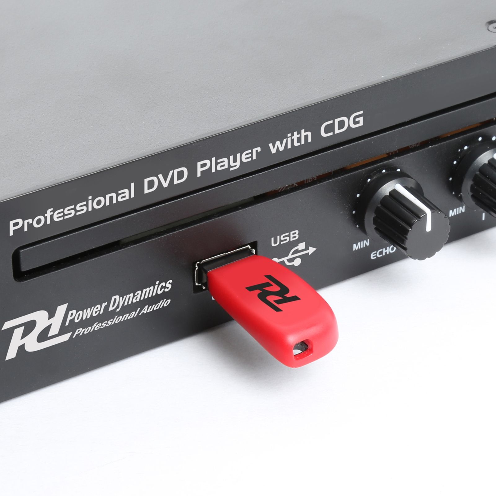 PDC150 19'' DVD player with CD+G and USB