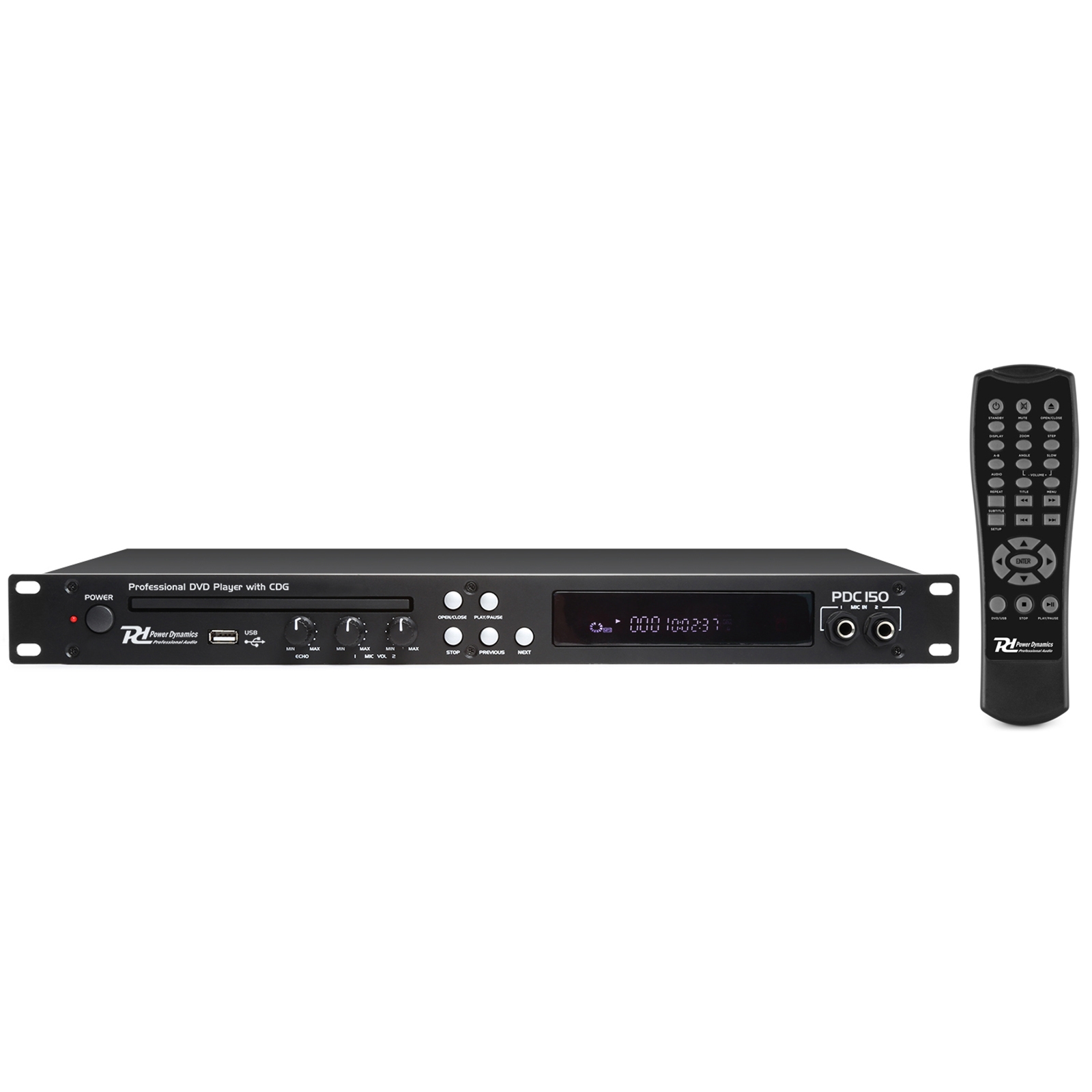 PDC150 19'' DVD player with CD+G and USB
