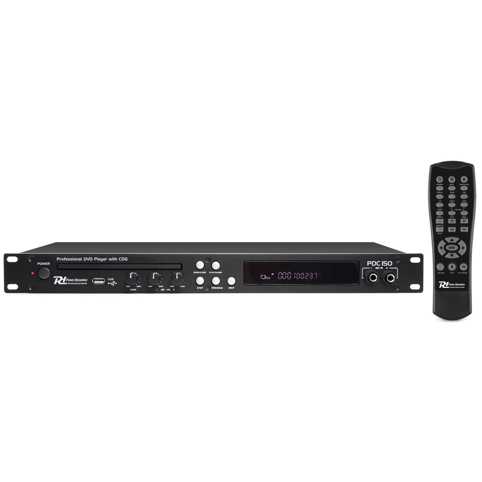 PDC150 19'' DVD player with CD+G and USB