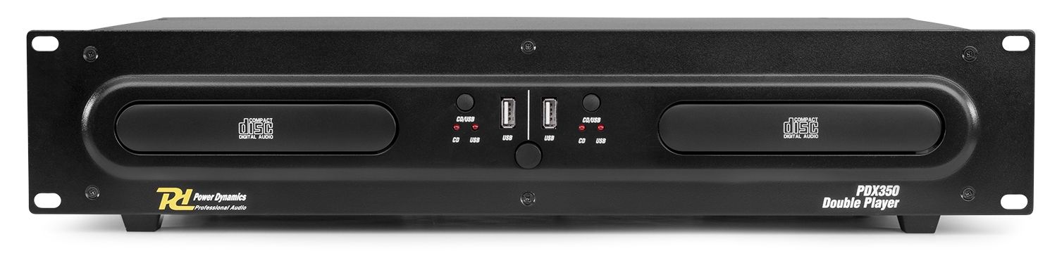 PDX350 Double CD/MP3/USB Player