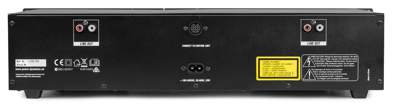 PDX350 Double CD/MP3/USB Player