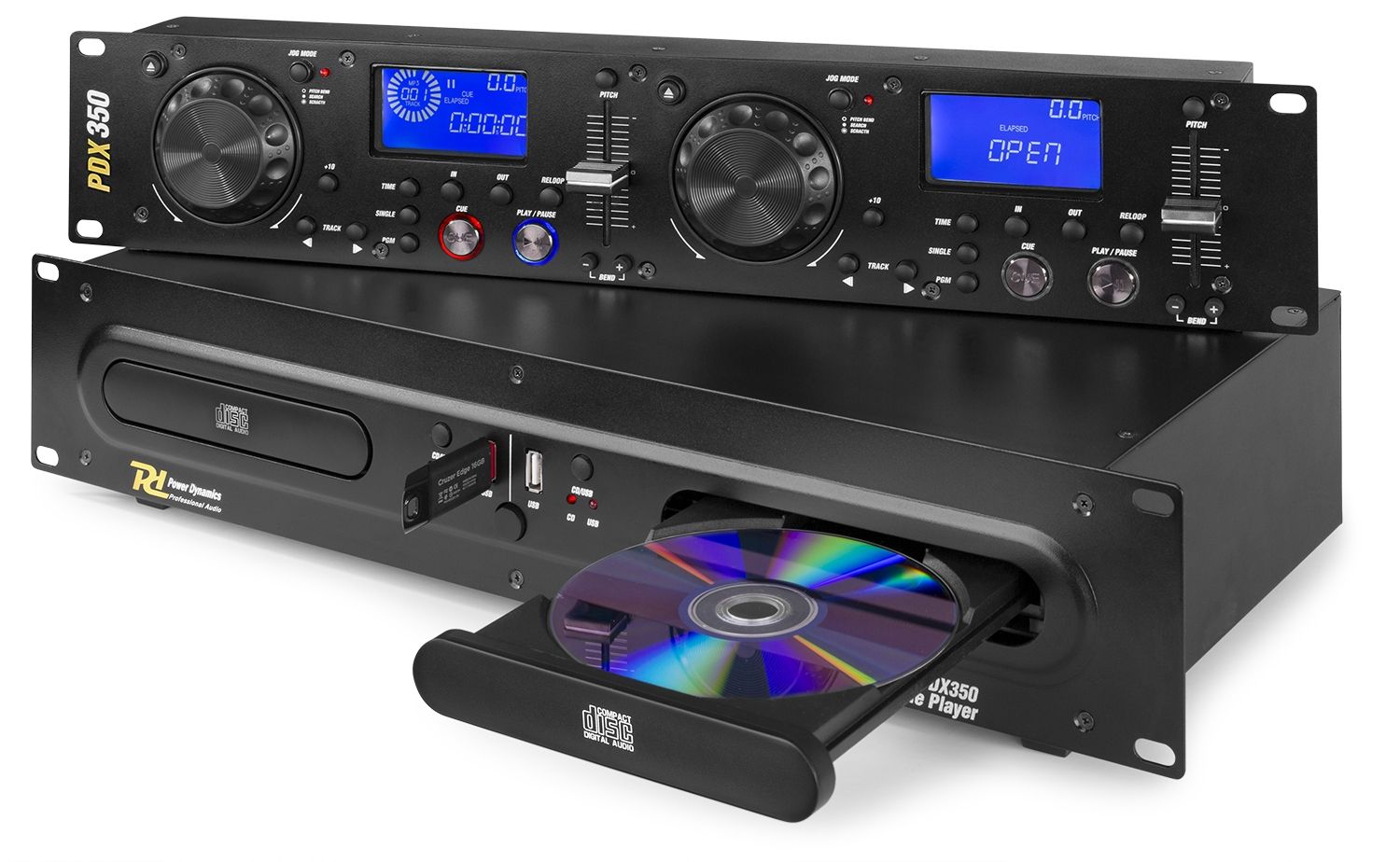 PDX350 Double CD/MP3/USB Player