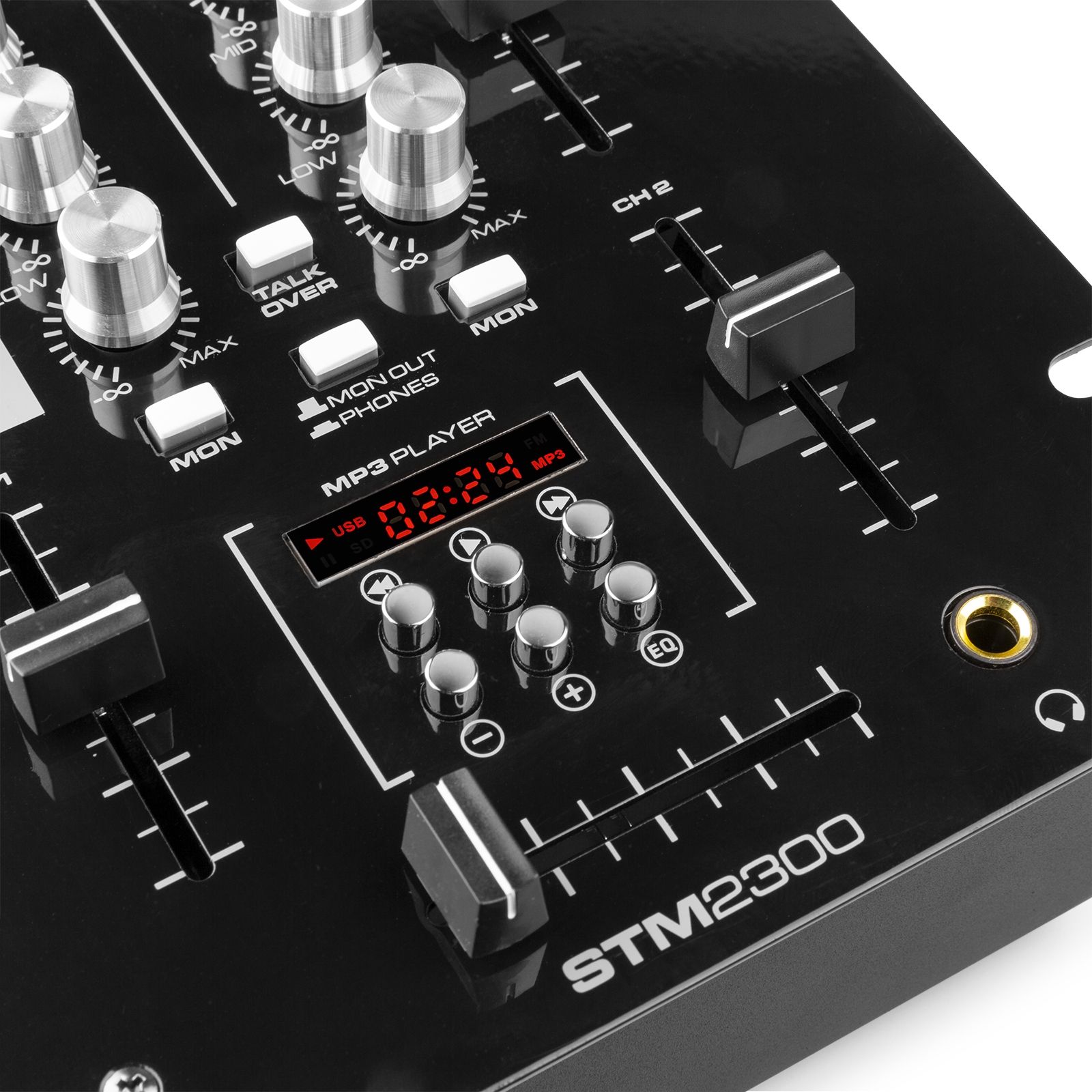 STM-2300 2-Channel Mixer USB/MP3