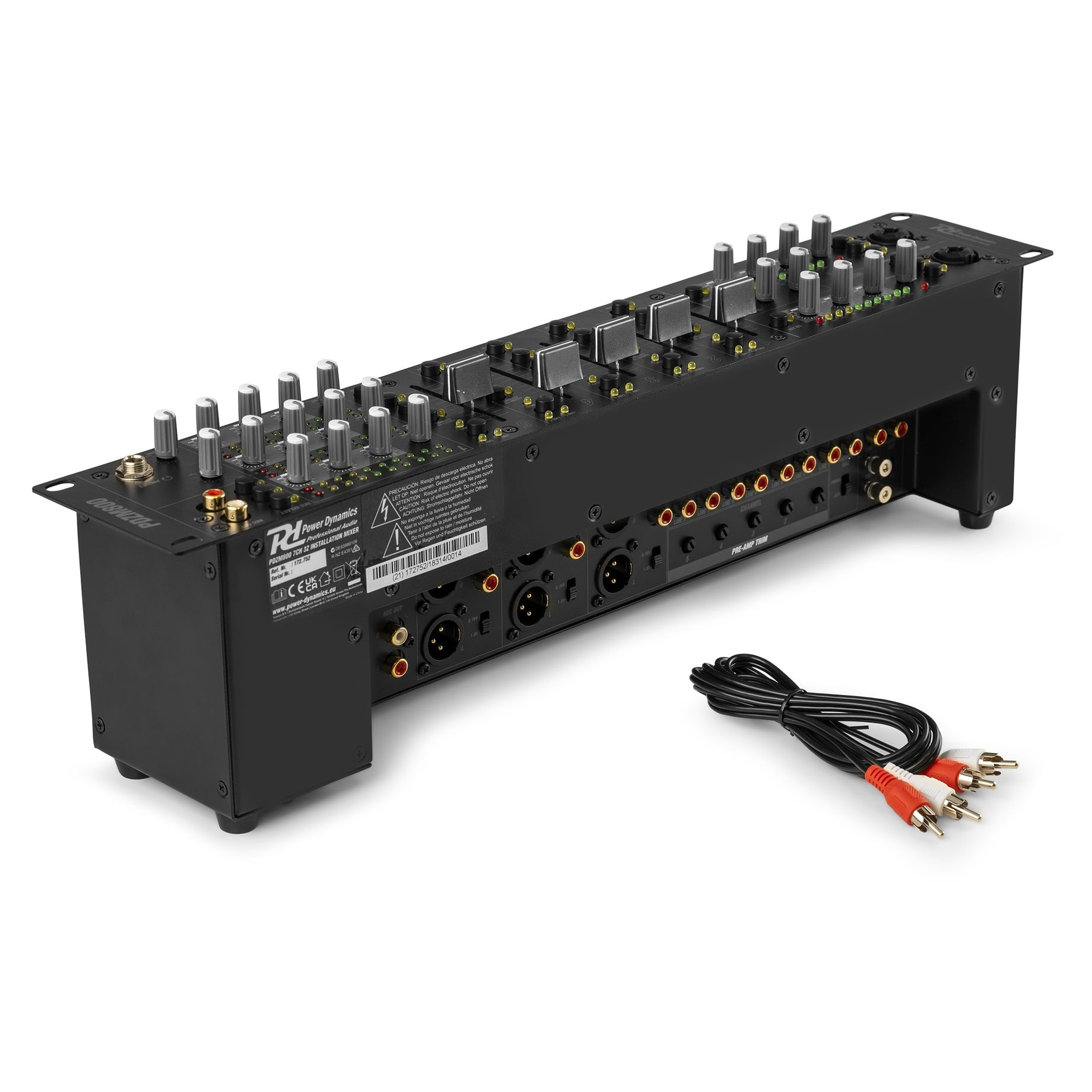 PDZM800 7Ch Installation Mixer with 3 zones