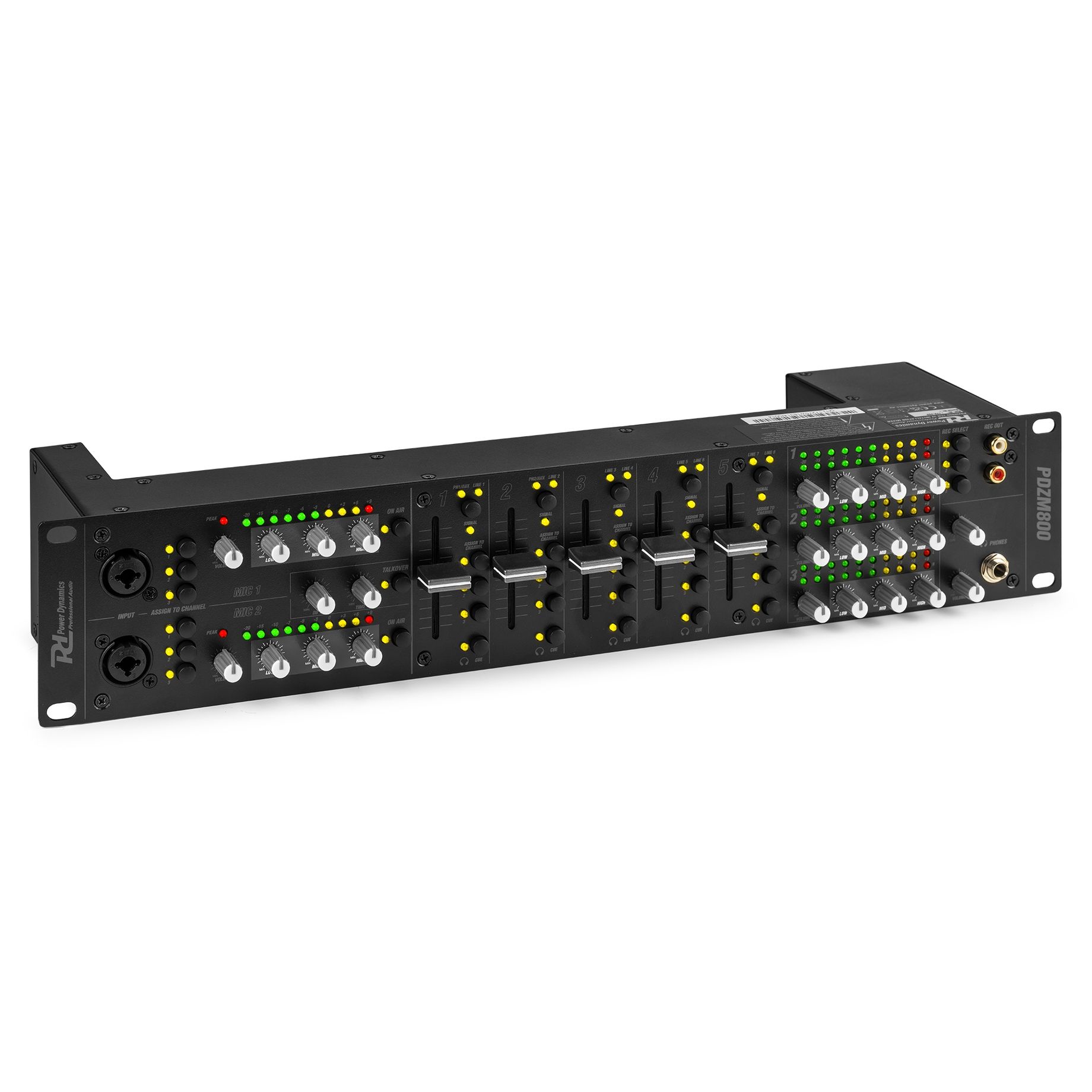 PDZM800 7Ch Installation Mixer with 3 zones