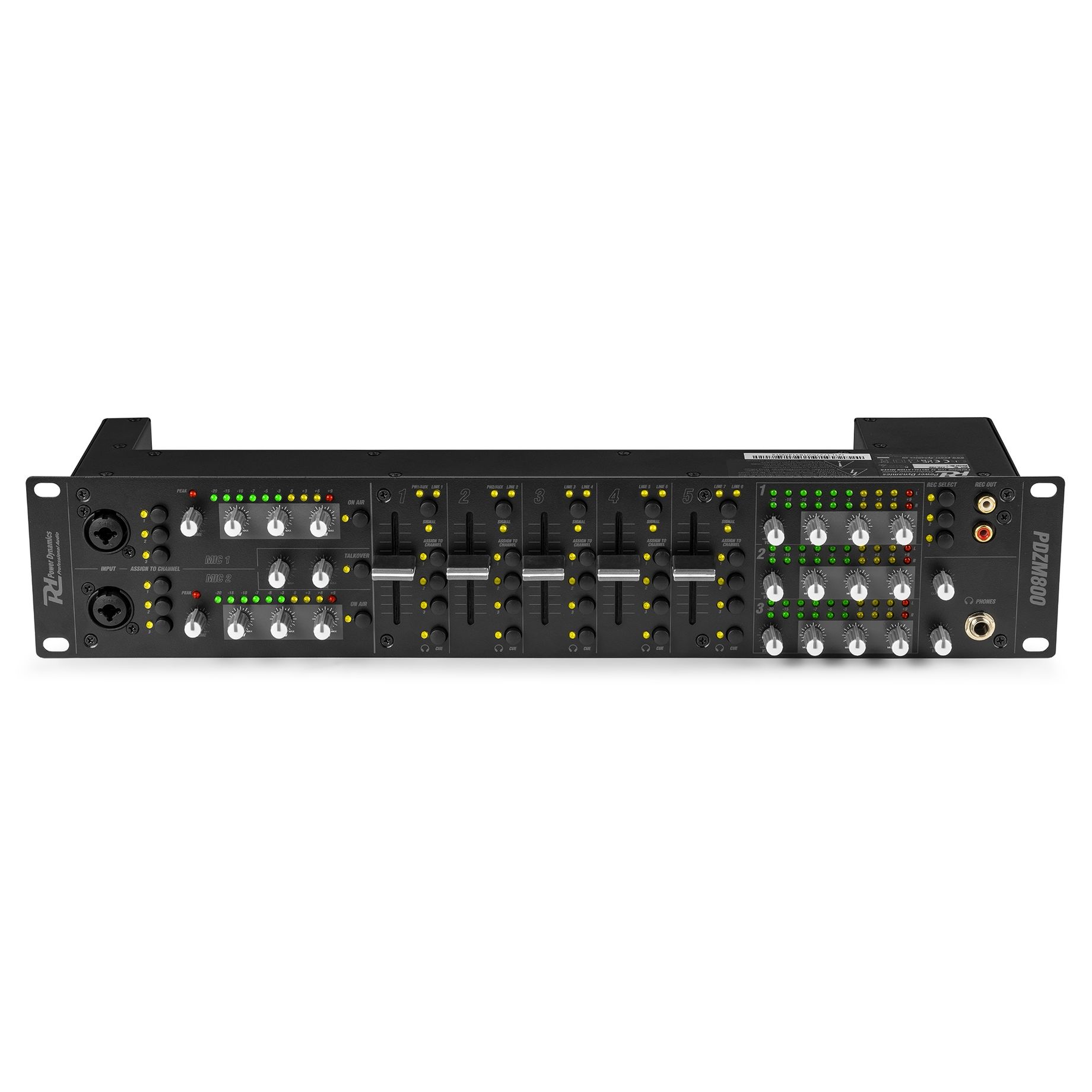 PDZM800 7Ch Installation Mixer with 3 zones