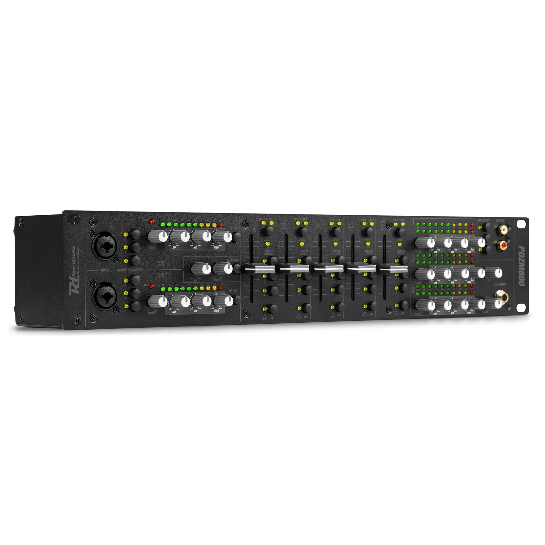 PDZM800 7Ch Installation Mixer with 3 zones