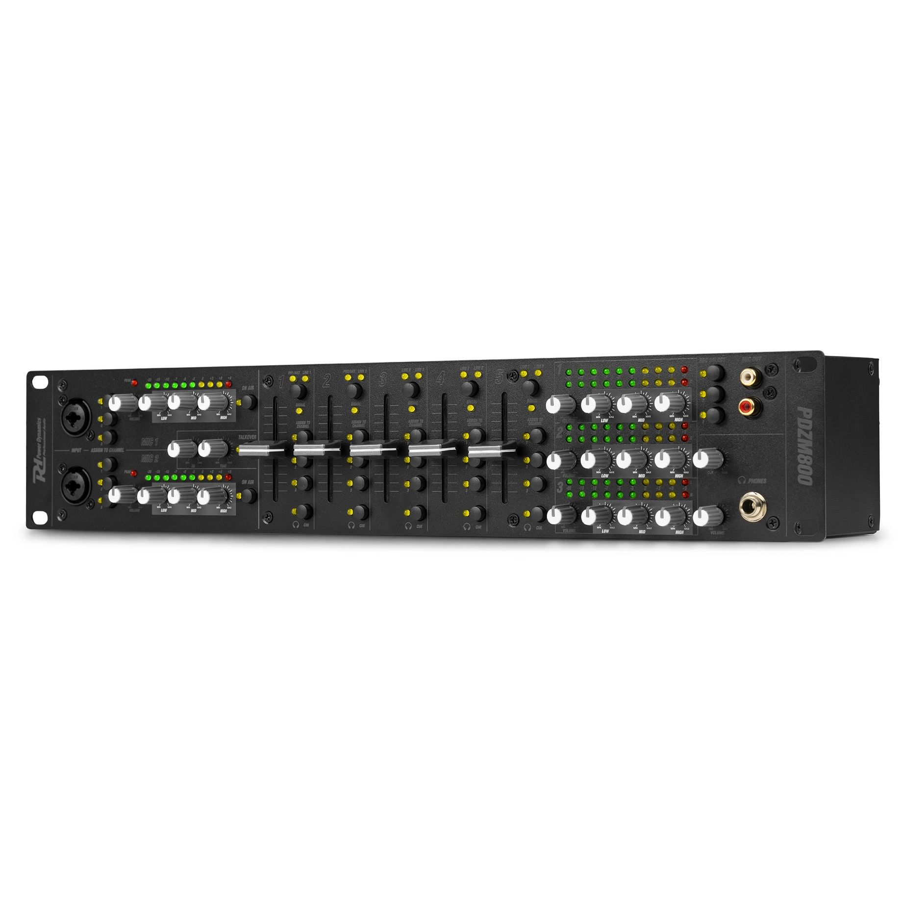 PDZM800 7Ch Installation Mixer with 3 zones