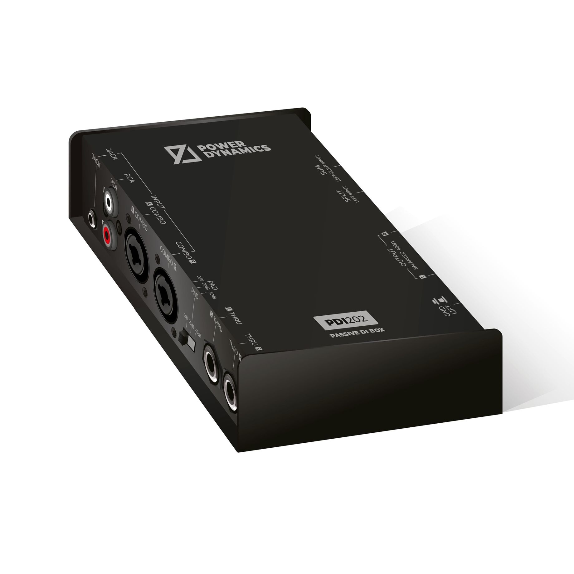 PDI202 Stereo Passive DI Box