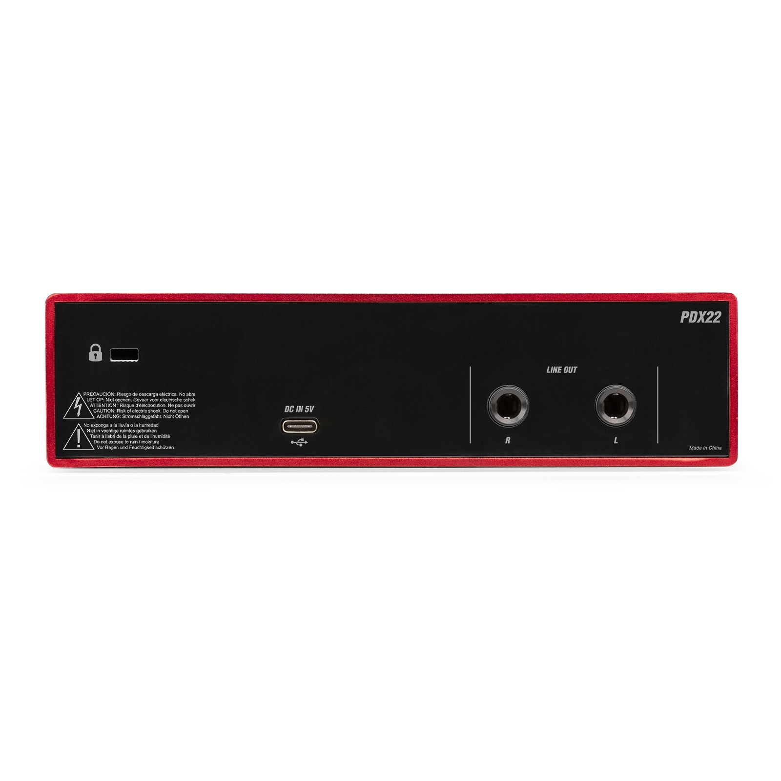 PDX22 USB Audio Interface Combi