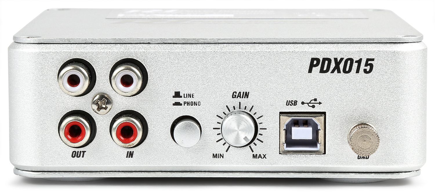 PDX015 USB Phono Pre-amplifier with Software