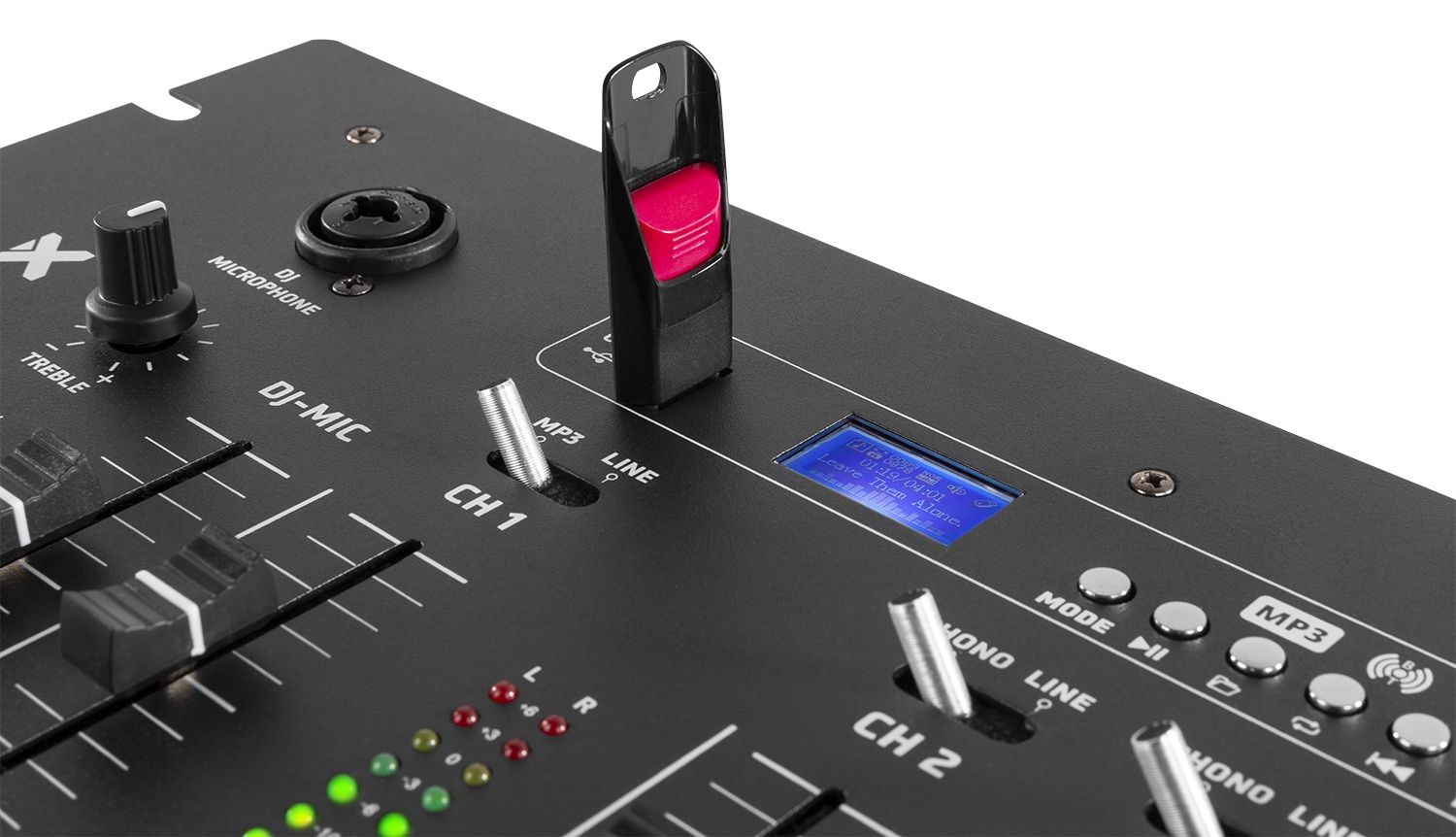 STM2500 5-Channel Mixer USB/MP3 with BT