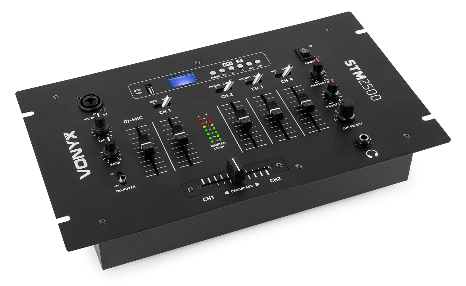 STM2500 5-Channel Mixer USB/MP3 with BT