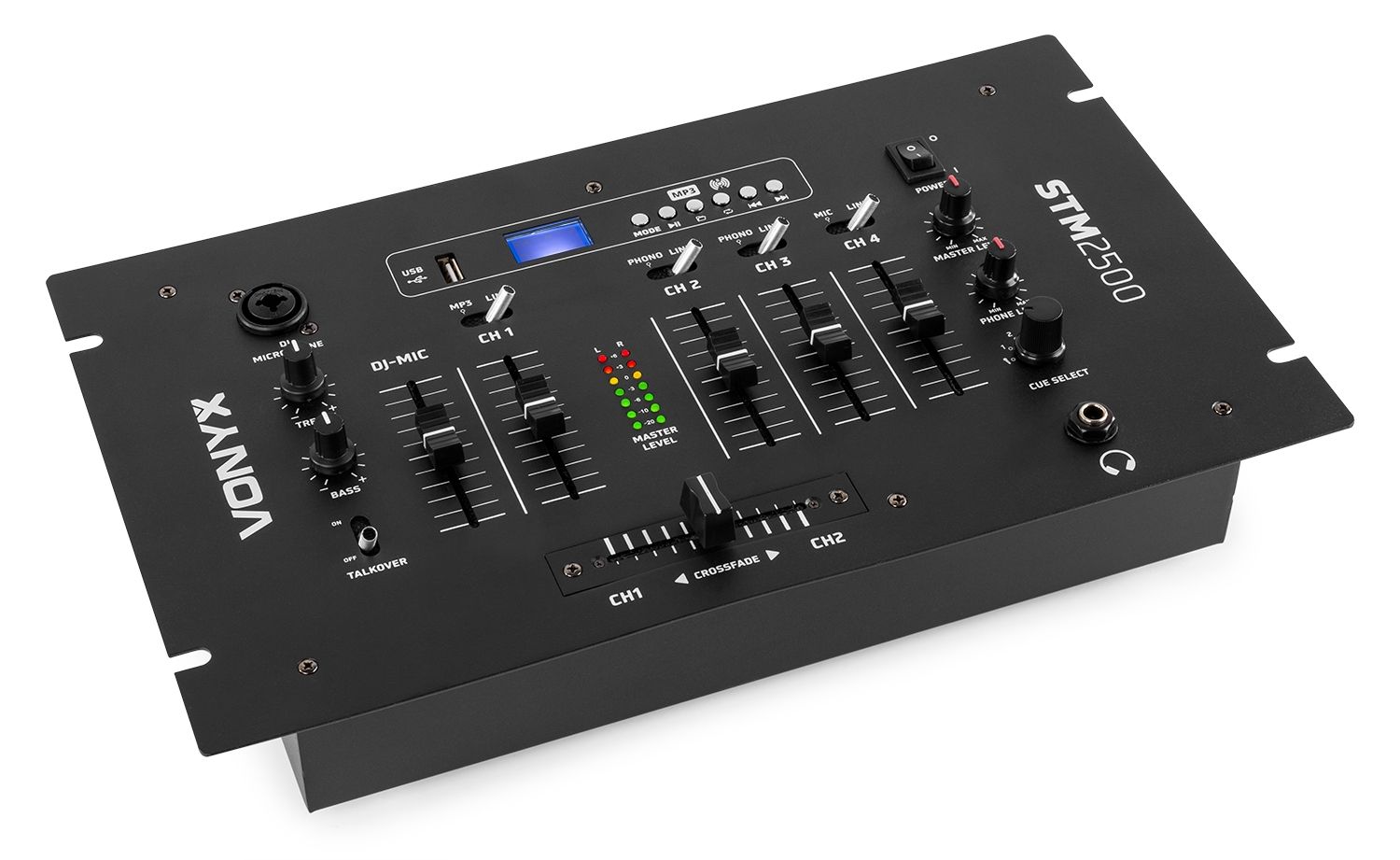 STM2500 5-Channel Mixer USB/MP3 with BT