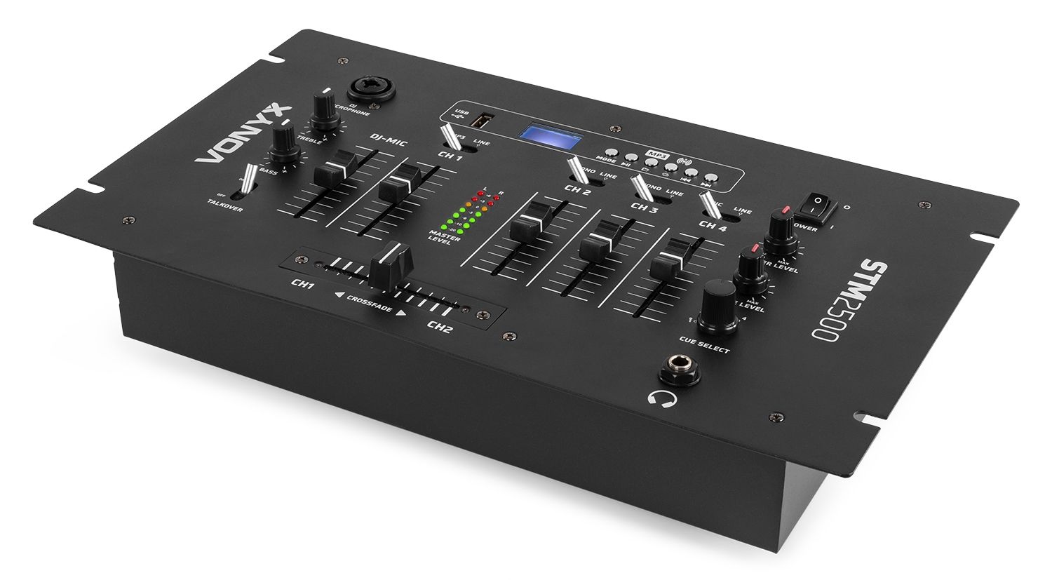 STM2500 5-Channel Mixer USB/MP3 with BT
